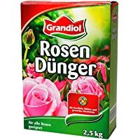 Abono grandiol Rose 2-5 kg para todas las rosas Adecuado orgánico-abono de minerales